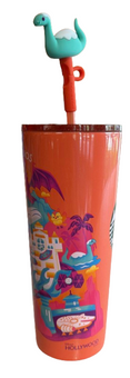 Disney Parks WDW Starbucks Hollywood Studios Stainless Steel Tumbler New W Tag