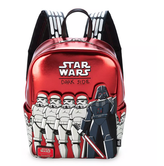 Disney Parks D23 Star Wars: Dark Side Loungefly Mini Backpack Artist Series New