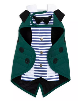 Disney Parks The Haunted Mansion Ghost Host Pet Costume L New With Tag