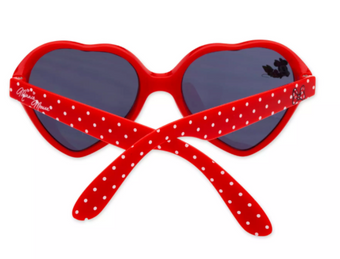 Disney Parks Minnie Mouse Sunglasses for Kids Red Heart New With Tag