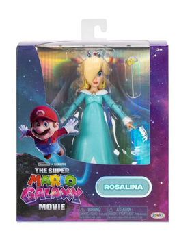 The Super Mario Galaxy Movie 5” Rosalina Figure with Wand and Stand Accessories