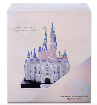 Disney Castle of Magical Dreams Figure Shanghai Disneyland Disney 100 New W Box