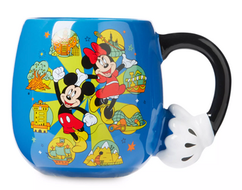 Disney Parks WDW Play in the Park Mickey & Minnie Mouse Coffee Mug New With Tag