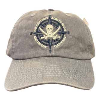 Disney Parks Pirates of the Caribbean Captain Right Baseball Cap Hat New W Tags