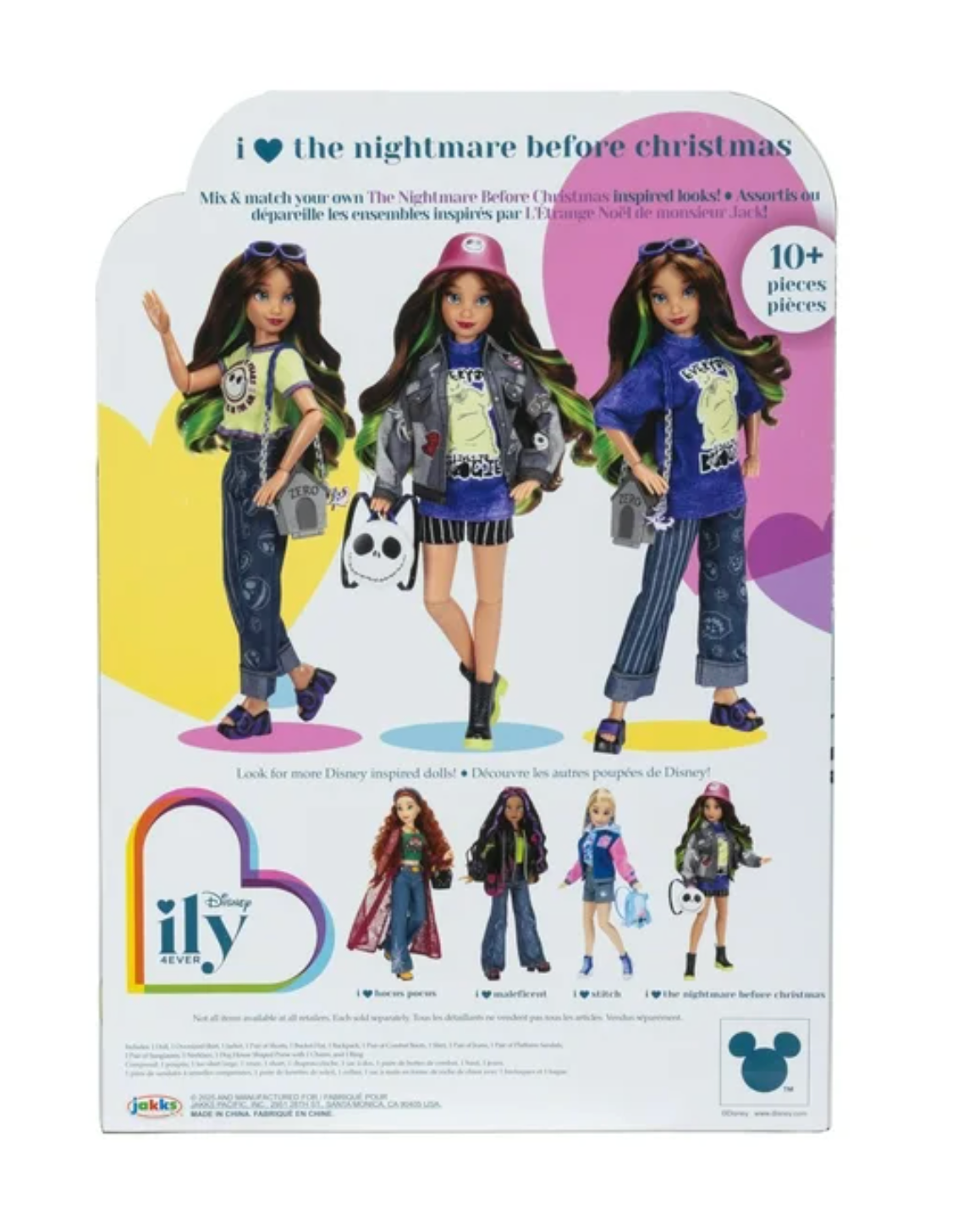 Disney ily 4EVER Ily I Love The Nightmare before Christmas Deluxe Fashion New