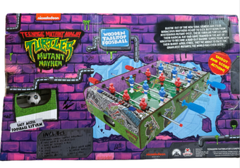 Teenage Mutant Ninja Turtles Mutant Mayhem Foosball Tabletop Edition Toy New