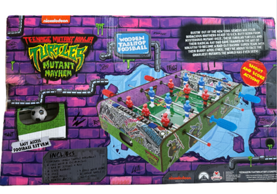 Teenage Mutant Ninja Turtles Mutant Mayhem Foosball Tabletop Edition Toy New
