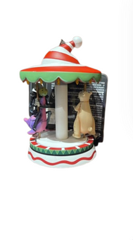 Disney Parks The Nightmare Before Christmas Jack Carousel Christmas Ornament New