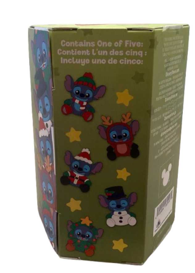 Disney Parks Wishables Stitch Stitchmas Series Shimmer Blind Box Toy New Sealed