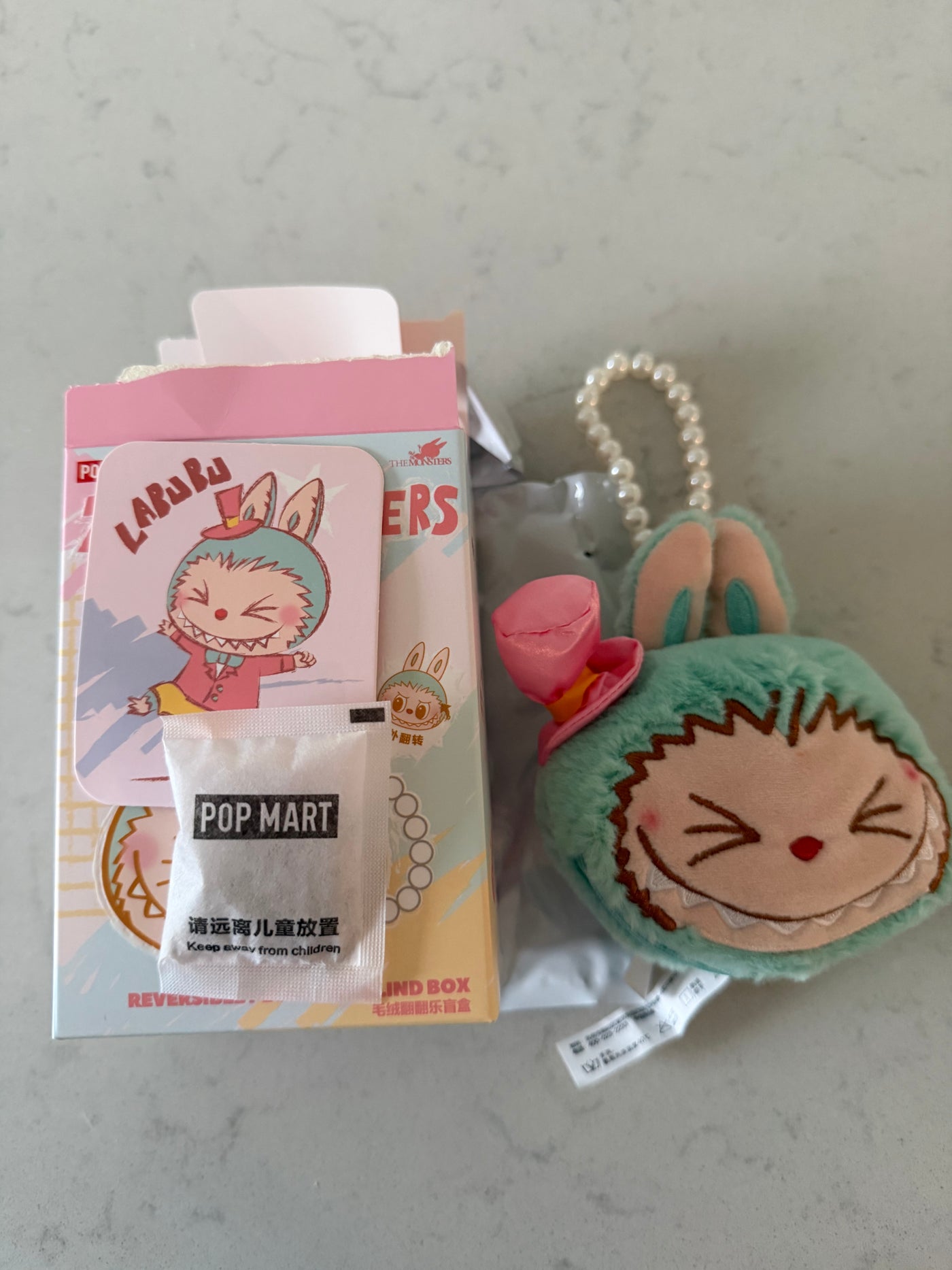 Pop Mart Labubu The Monsters Party Series Reversible Labubu Plush USA SELLER New