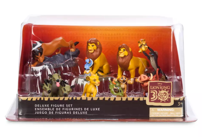 Disney Parks The Lion King 30th Anniversary Deluxe Figure Set New With Box