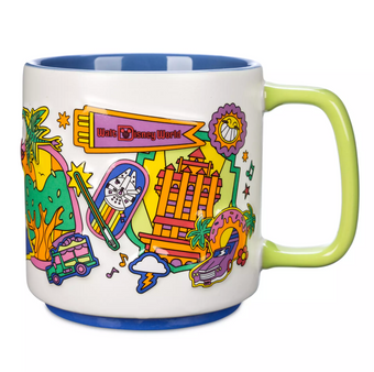 Disney Starbucks Walt Disney World Ceramic Coffee Mug New with Box