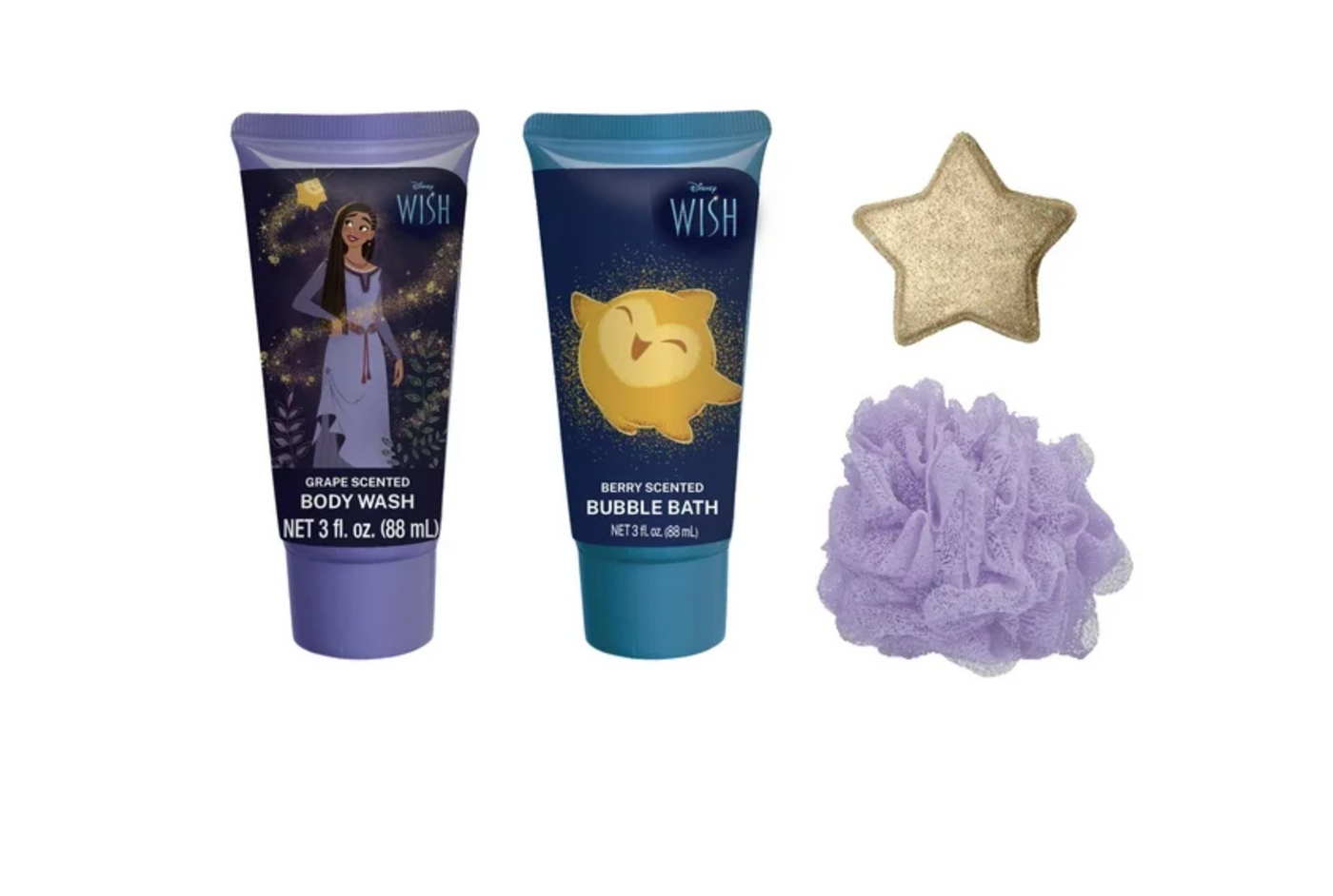 Disney WISH Scented Bath and Body 4 Piece Gift Set New with Box
