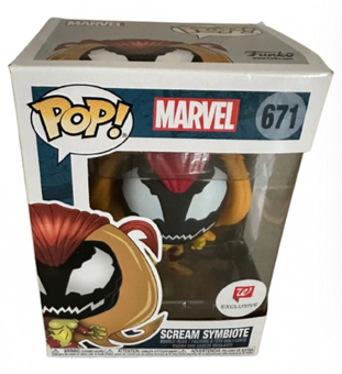 Funko Pop! Marvel Scream Symbiote Bubble Head Figure Vinyl New with Box