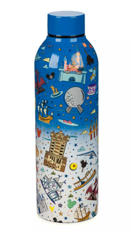 Disney Parks Stainless Steel Water Bottle New With Tag