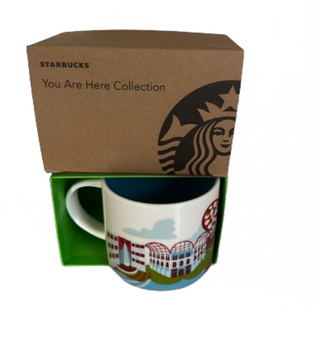 Starbucks You Are Here Napoli Naples Italy Ceramic Coffee Rare Mug New with Box