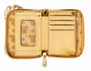 Disney Parks Minnie Mouse Gold Sequin Loungefly Wallet New With Tag