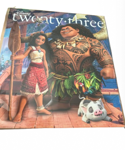 Disney D23 Exclusive Twenty-Three Publication Winter 2024 Moana 2 New Sealed