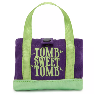 Disney Parks Halloween Tomb Sweet Tomb Haunted Mansion Packable Tote Bag New