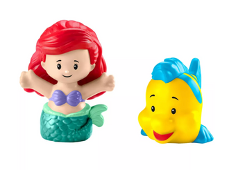 Disney Princess Little People Ariel’s Light-Up Sea Carriage Musical Vehicle New