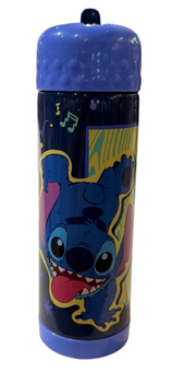 Disney Parks Stitch Silly Music Blue Hydro Water Bottle New with Tag