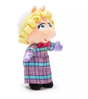 Disney The Muppet Christmas Carol Miss Piggy as Emily Cratchit Mini Plush New