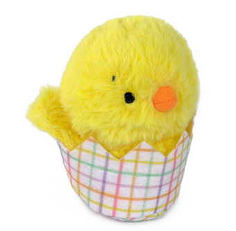Hallmark Easter Plush Toy Zip-Along Chick in Egg New with Tag