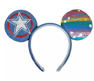 Disney Parks America Chavez Ear Headband Marvel Pride Collection New With Tag