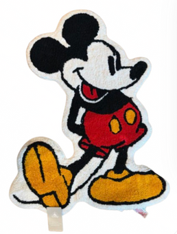 Disney Parks Mickey Mouse Accent Decor Rug New With Tag