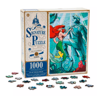 Disney Parks Signature 1000pcs Puzzle The Little Mermaid 35th Anniversary New