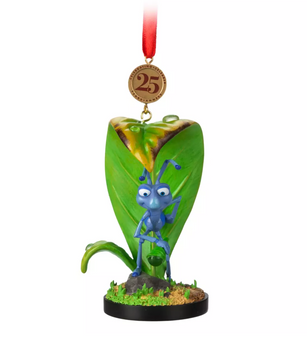 Disney 25th A Bug's Life Legacy Sketchbook Christmas Tree Ornament New with Tag