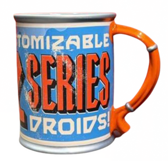 Disney Parks Star Wars Galaxy Edge Droid Depot R2D2 R Series Coffee Mug New Tag