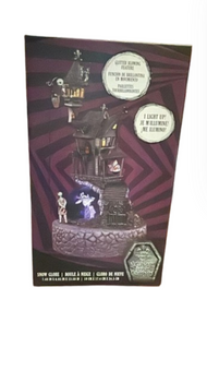 Disney Parks The Nightmare Before Christmas Jack Sally Light Up Snow Globe New