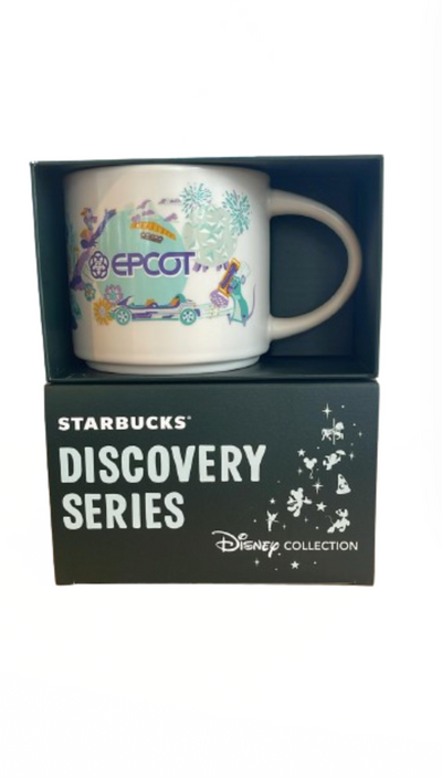 Disney Collection Discovery Series Epcot Starbucks Coffee Mug New with Box