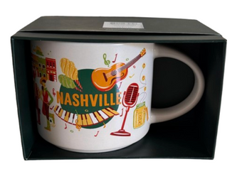 Starbucks Discovery Series Nashville Tennessee Coffee Mug New with Box