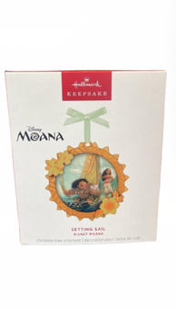Hallmark 2025 Keepsake Moana Setting Sail Papercraft Christmas Ornament New