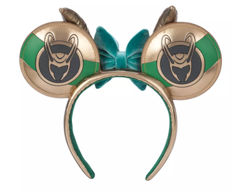 Disney Parks Marvel Loki Ear Headband for Adults New With Tag