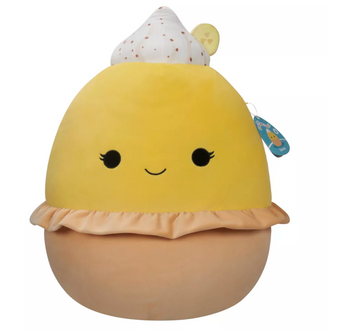 Squishmallows 16in Edwin Lemon Meringue Pie Large Plush New with Tag