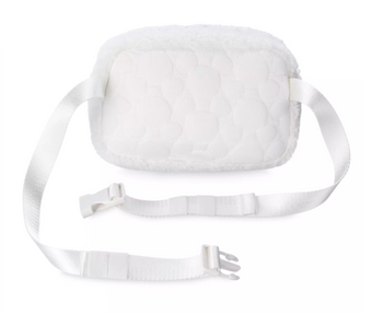 Disney Parks Mickey Mouse Icon Fleece Belt Bag New With Tag