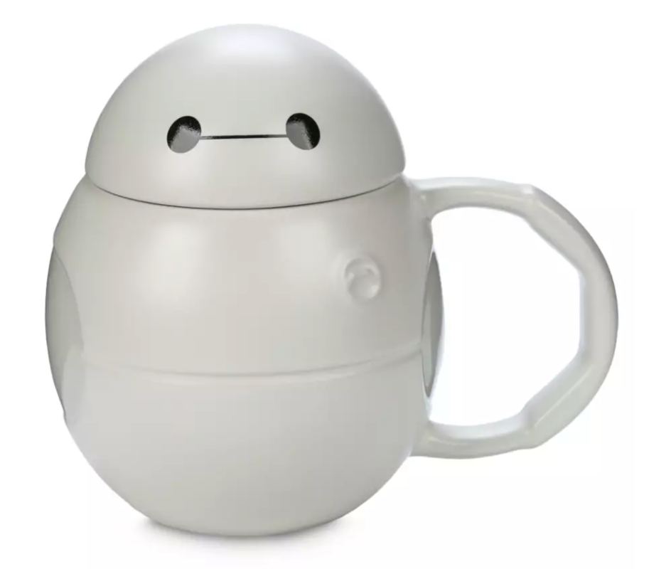 Disney Parks Big Hero 6 Baymax Coffee Mug With Lid New with Tag