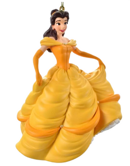 Disney Parks Princess Belle Beauty and The Beast Christmas Ornament New With Tag