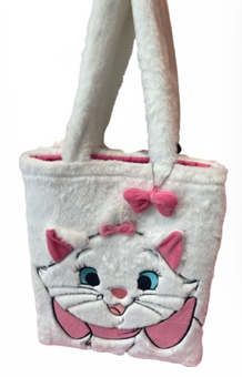 Disney Parks 2025 The Aristocrats Marie Fluffy Tote Bag New with Tag
