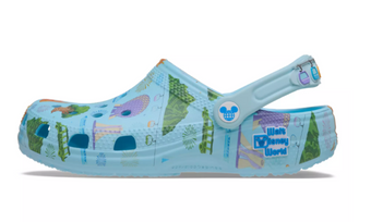 Disney Parks Walt Disney World Blue Clogs for Adults Crocs M10/W12 New With Tag