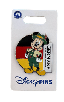 Disney Parks EPCOT World Showcase Germany Mickey Mouse Pin New with Tag