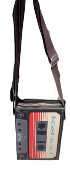 Disney Parks Marvel Guardians of the Galaxy Cassette Tape Crossbody Bag New