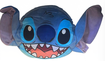 Disney Parks Lilo & Stich Face Cushion Pillow New with Tag