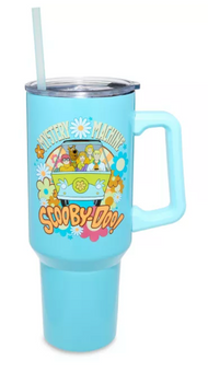 Universal Studios Scooby Doo Mystery Machine Tumbler With Straw New with Tags