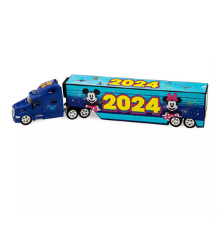 Disney Parks 2024 Mickey and Minnie Toy Peterbilt Model 387 Truck New with Box