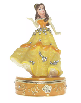 Disney Parks Belle Trinket Box by Arribas – Beauty and the Beast New with Box