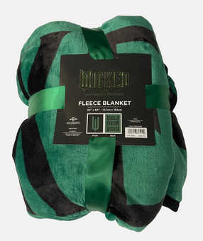 Universal Studios Wicked Fleece Blanket New With Tag